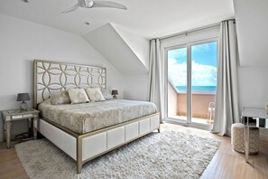 5 bedrooms, memory-foam beds, desk, iron/ironing board - Exclusive Luxury Beachfront Villa - Private White Sand Beach, Upscale amenities. (Nassau)