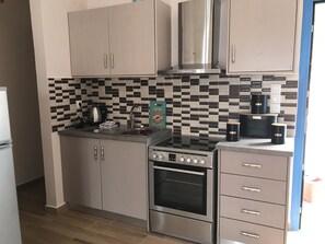 Fridge, microwave, stovetop, coffee/tea maker - Home sweet home!!! (MASOURI-KALYMNOS)