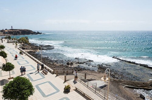 First Line of Arinaga Beach