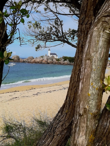 Haus / Villa - 5 Räume - 5 Personen.authentisches Haus, Meeresrand, die Bretagne, Finistère, Küsten der