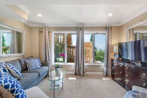 Smart TV, libros, biblioteca musical y videoteca 