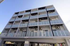 Fassade der Unterkunft