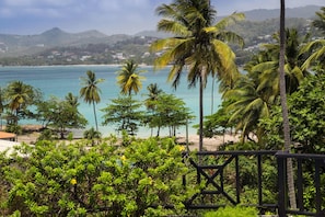 ocean view from the pool deck of the villa.