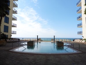 Außenpool, beheizter Pool