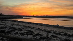 Beach nearby, sun-loungers