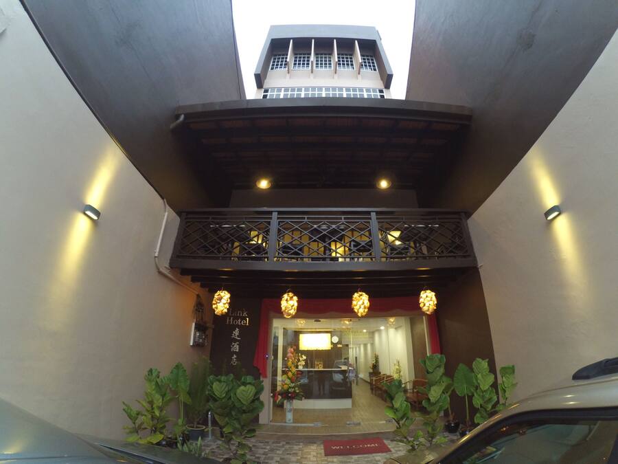 Facciata della struttura