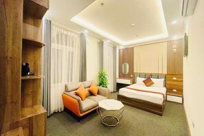 1 chambre, bureau, rideaux occultants, Wi-Fi gratuit