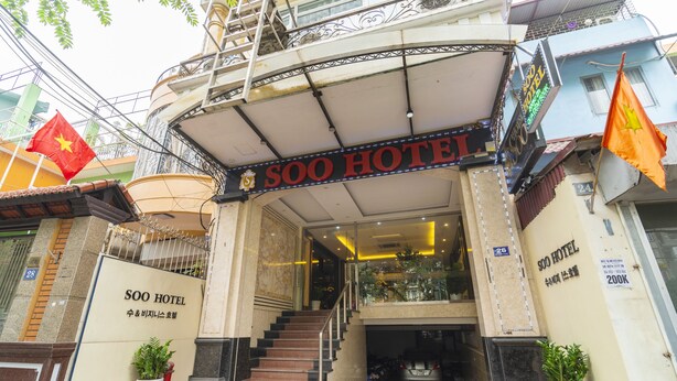 Front of property - Joy Boutique Trung Hoa Hotel (Hanoi)