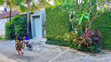 Fassade der Unterkunft