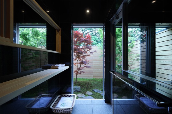 Japanese Western Style Room with Stone Bath, annex two storied building (Orikara) | Down comforters, in-room safe, individually decorated