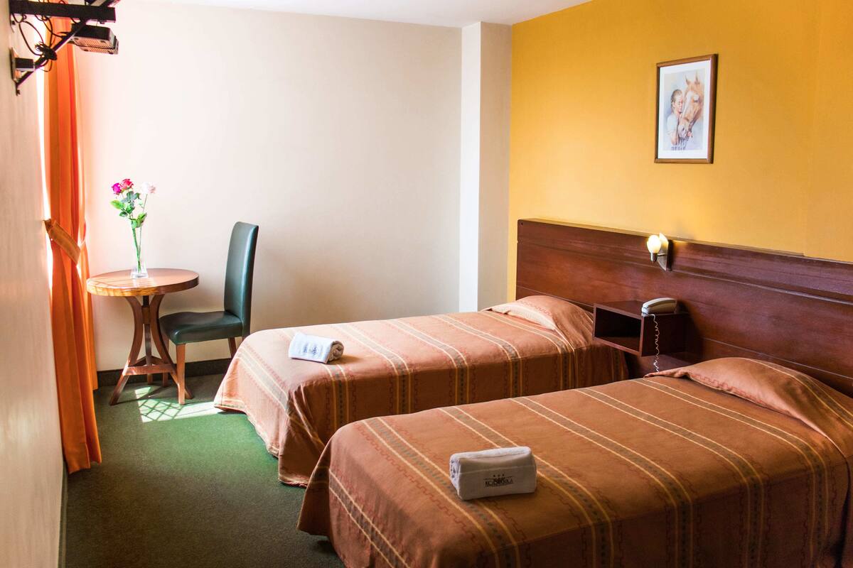 Twin Room | In-room safe, desk, free WiFi