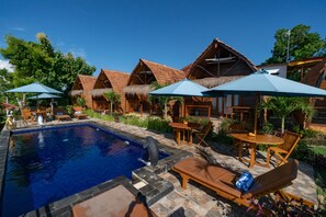 Classic Double Room, 1 Bedroom, Pool Access, Ocean View | 1 bedroom, in-room safe, soundproofing, bed sheets