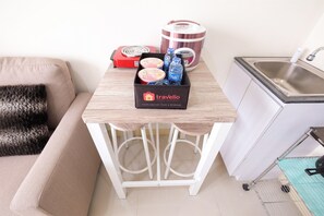 Apartment, 2 Bedrooms | Living area | LCD TV - 2 Bedrooms at Green Pramuka City Apartment By Travelio (Jakarta)