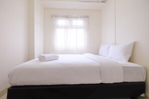 Leilighet, 2 soverom | 2 soverom, skrivebord, wi-fi (inkludert) og sengetøy