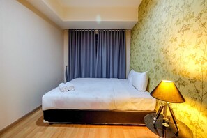 Apartment, 1 Bedroom | 1 bedroom, desk, free WiFi, bed sheets - 1 Bedroom Apartment Casa Grande Residence by Travelio (Jakarta)
