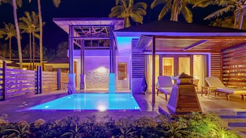 Villa, Beach View, Beachfront | 1 bedroom, premium bedding, minibar, in-room safe