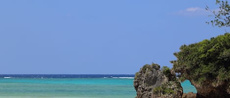 Aan het strand