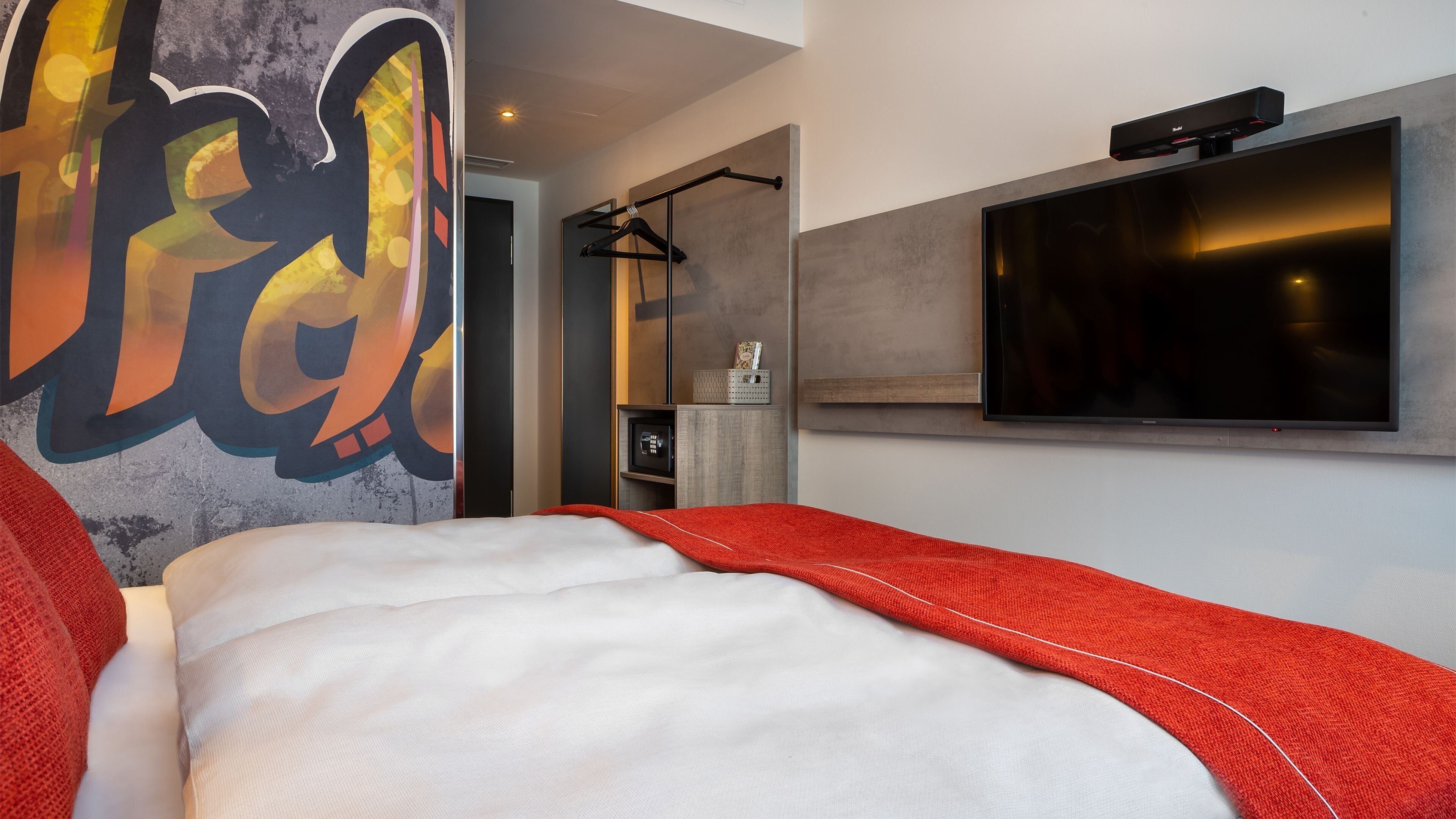 in-room safe, desk, blackout curtains, soundproofing