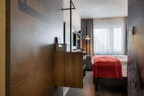 In-room safe, desk, blackout curtains, soundproofing