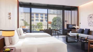 Minibar, in-room safe, desk, blackout drapes