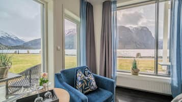 Superior Double Room, Terrace, Sea View | Down comforters, desk, iron/ironing board, free WiFi