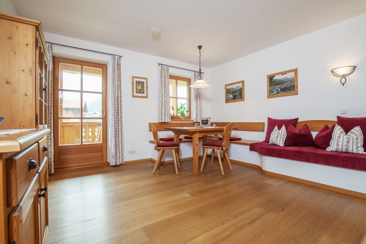 Apartment, 2 Bedrooms (Klausenberg) | Private kitchen | Coffee/tea maker, full-size fridge, microwave, oven