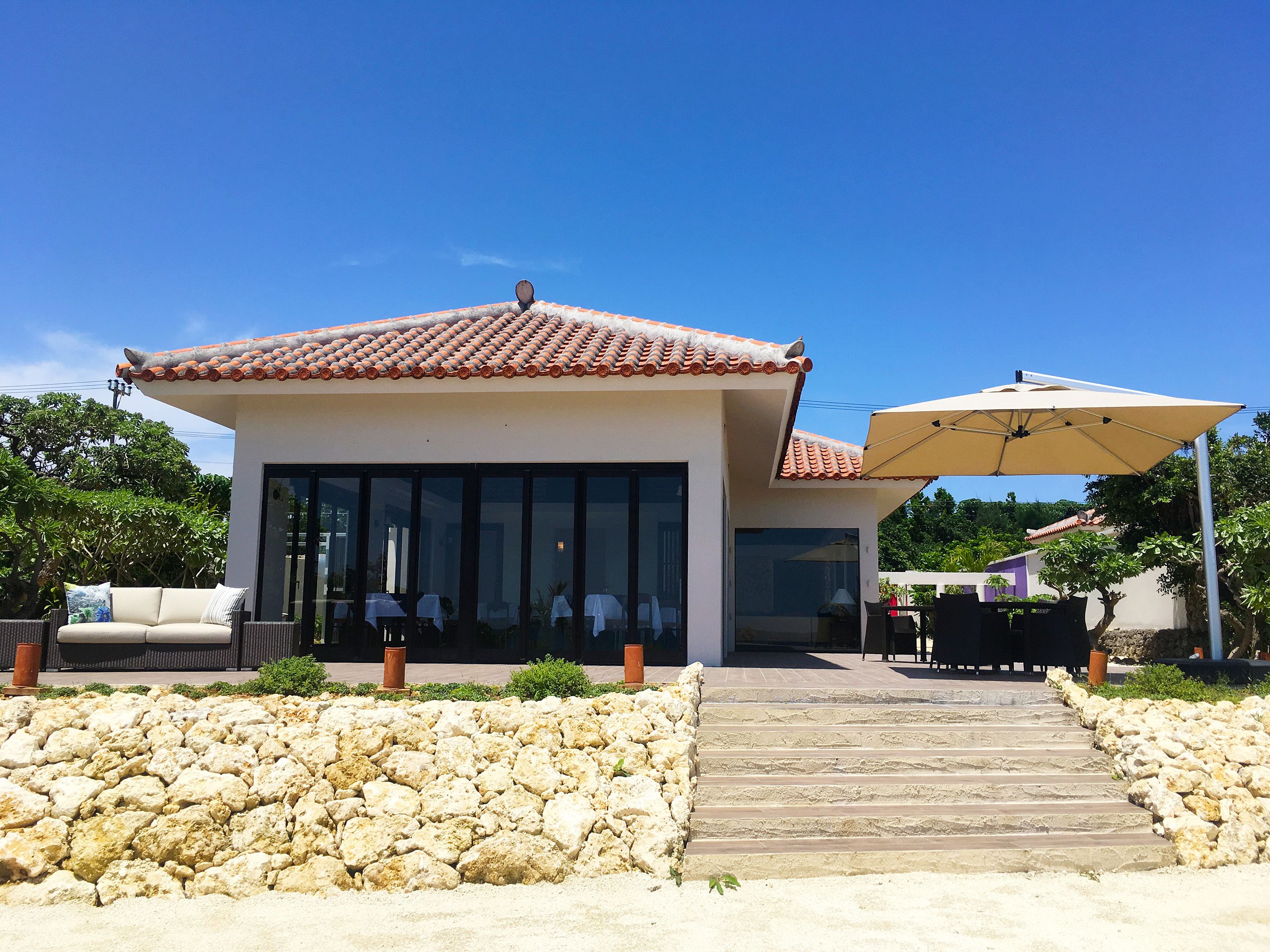 Voorkant van accommodatie