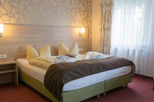 Premium bedding, minibar, in-room safe, desk