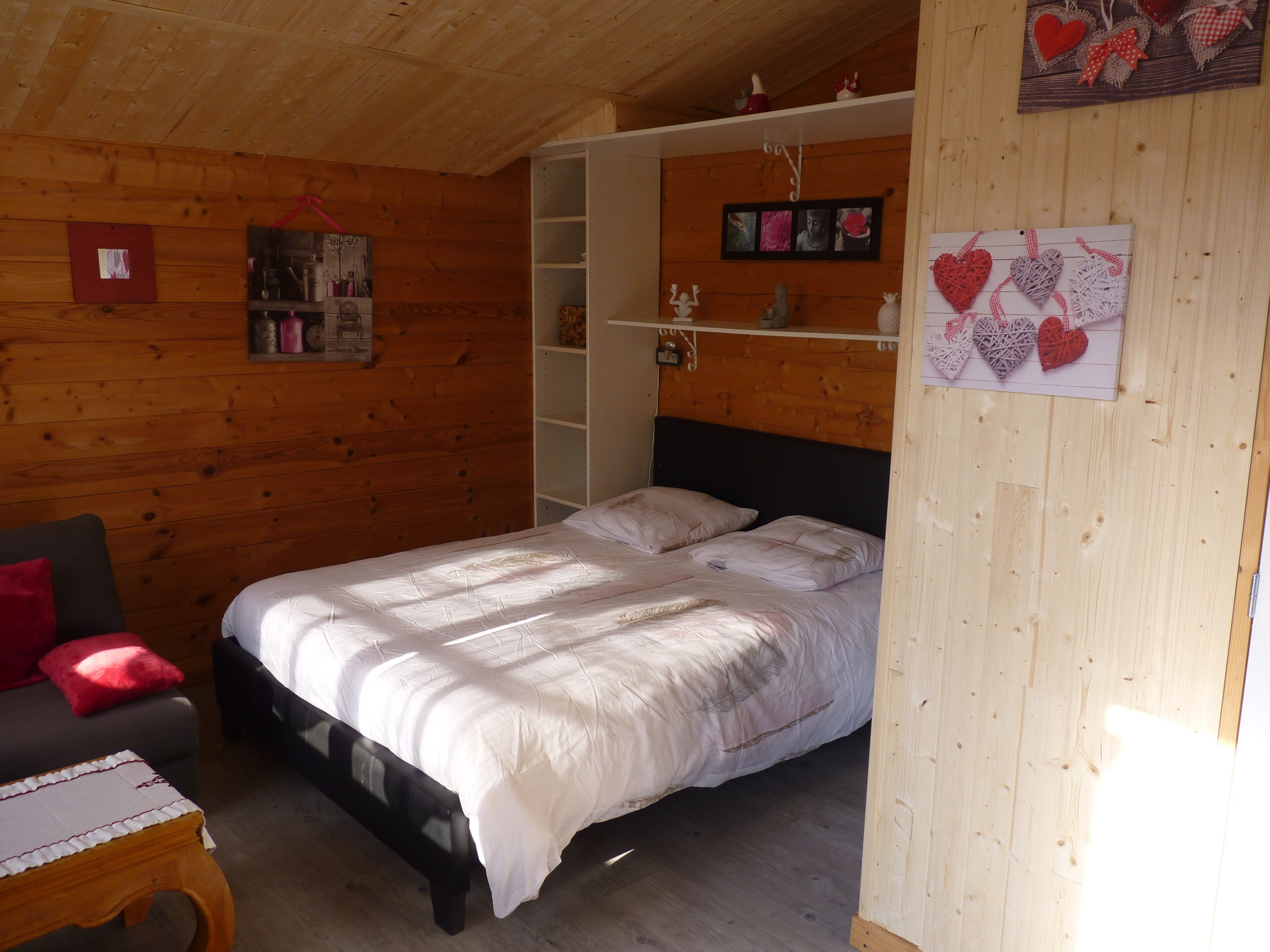 Classic Chalet, 1 Bedroom, Kitchenette, Garden Area | Blackout drapes, soundproofing, free WiFi, bed sheets