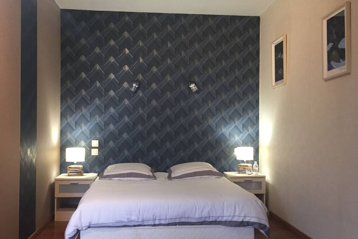Chambre Saint - Exupery - Familiale | 隔音、熨斗/熨衫板、免費 Wi-Fi、床單