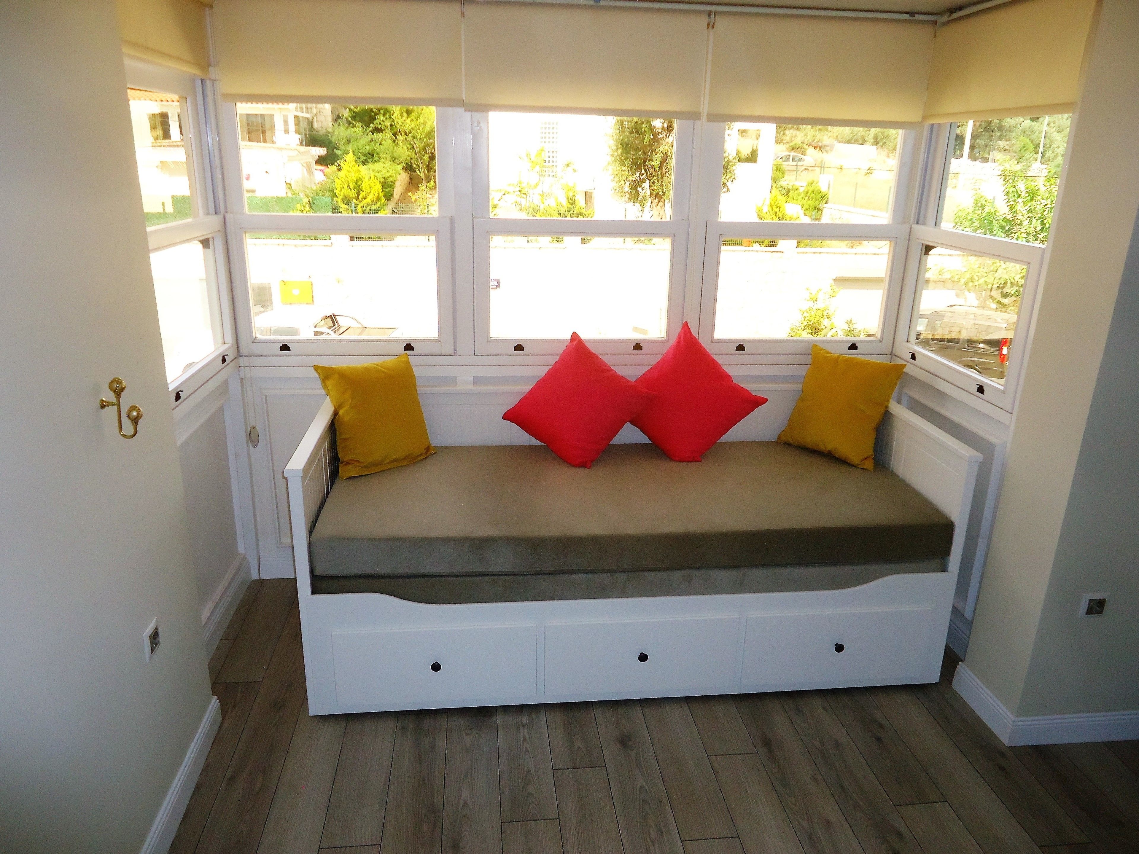 deluxe quadruple room, mountain view | view from room