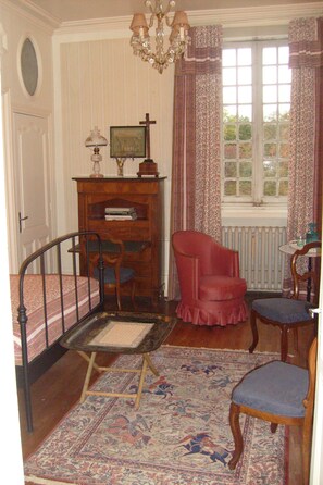 Chambre Double | Coin séjour