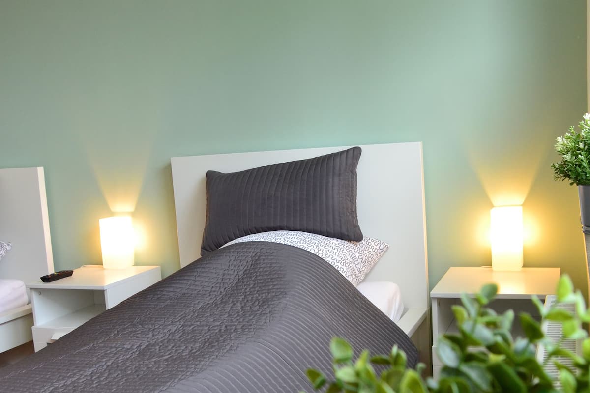 Appartement Économique, 2 chambres, non-fumeurs | Bureau, fer et planche à repasser, Wi-Fi gratuit, draps fournis