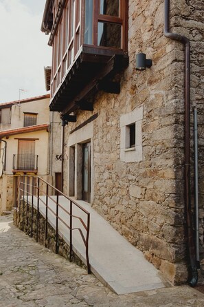 Façade de l’hébergement