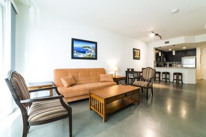 Appartement, 2 chambres | Coin séjour | Télévision à écran plat, Netflix, lecteur de DVD