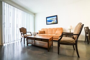 Appartement, 2 chambres | Coin séjour | Télévision à écran plat, Netflix, lecteur de DVD