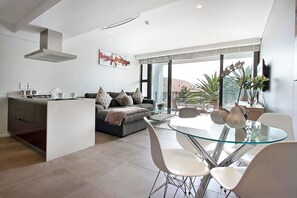 公寓, 1 间卧室 | 起居区 | 平板电视