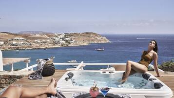 Bain à remous extérieur