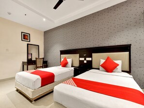 Bed sheets - Capital O 12384 Hotel Rudra Grand (Hyderabad)