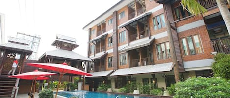 Façade de l’hébergement