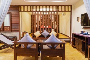 ห้องแฟมิลี่ | ห้องนั่งเล่น | ทีวีจอแบน