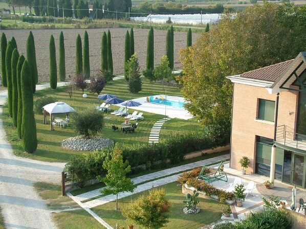 Aerial view - Agriturismo BB Mambrotta (San Martino Buon Albergo)