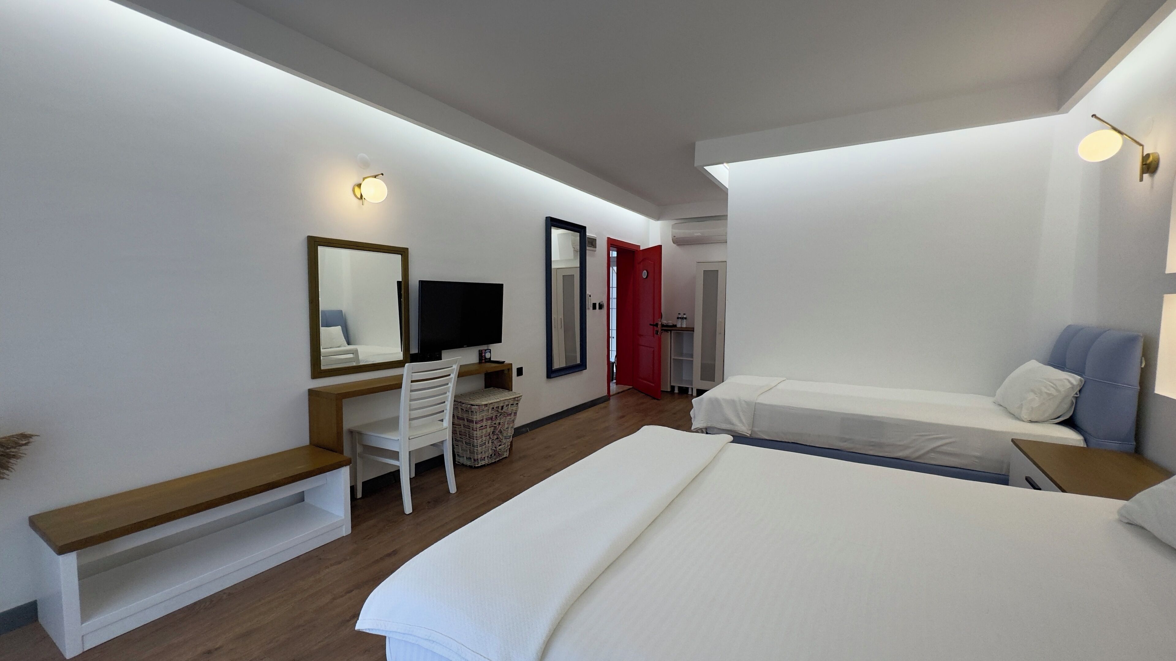 standard triple room, balcony | 1 bedroom, egyptian cotton sheets, premium bedding, down duvets