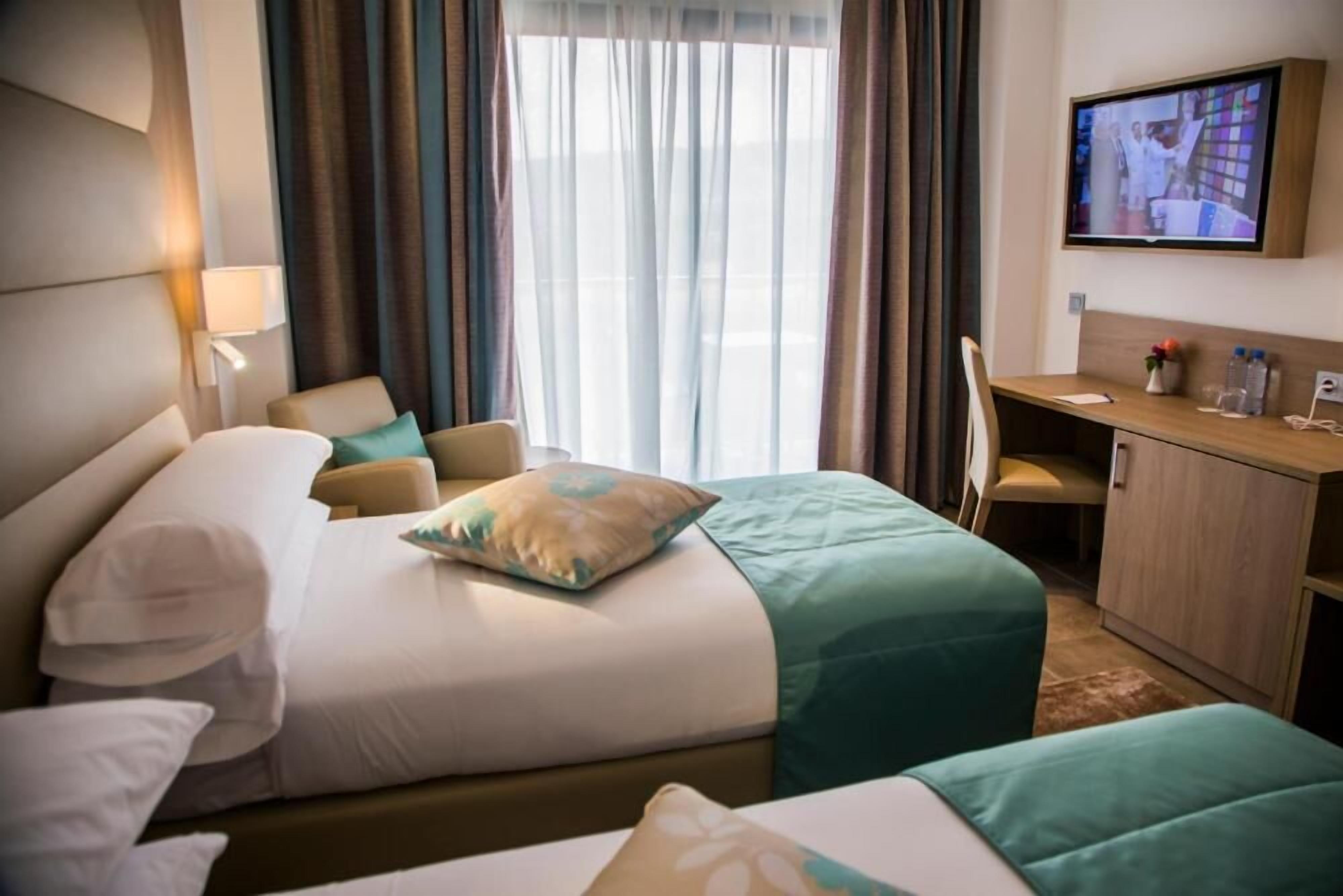 Minibar, in-room safe, desk, blackout drapes