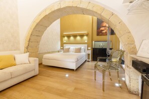 Romantic Room, 1 Queen Bed with Sofa bed, Private Bathroom, Ground Floor (Semi-basement)