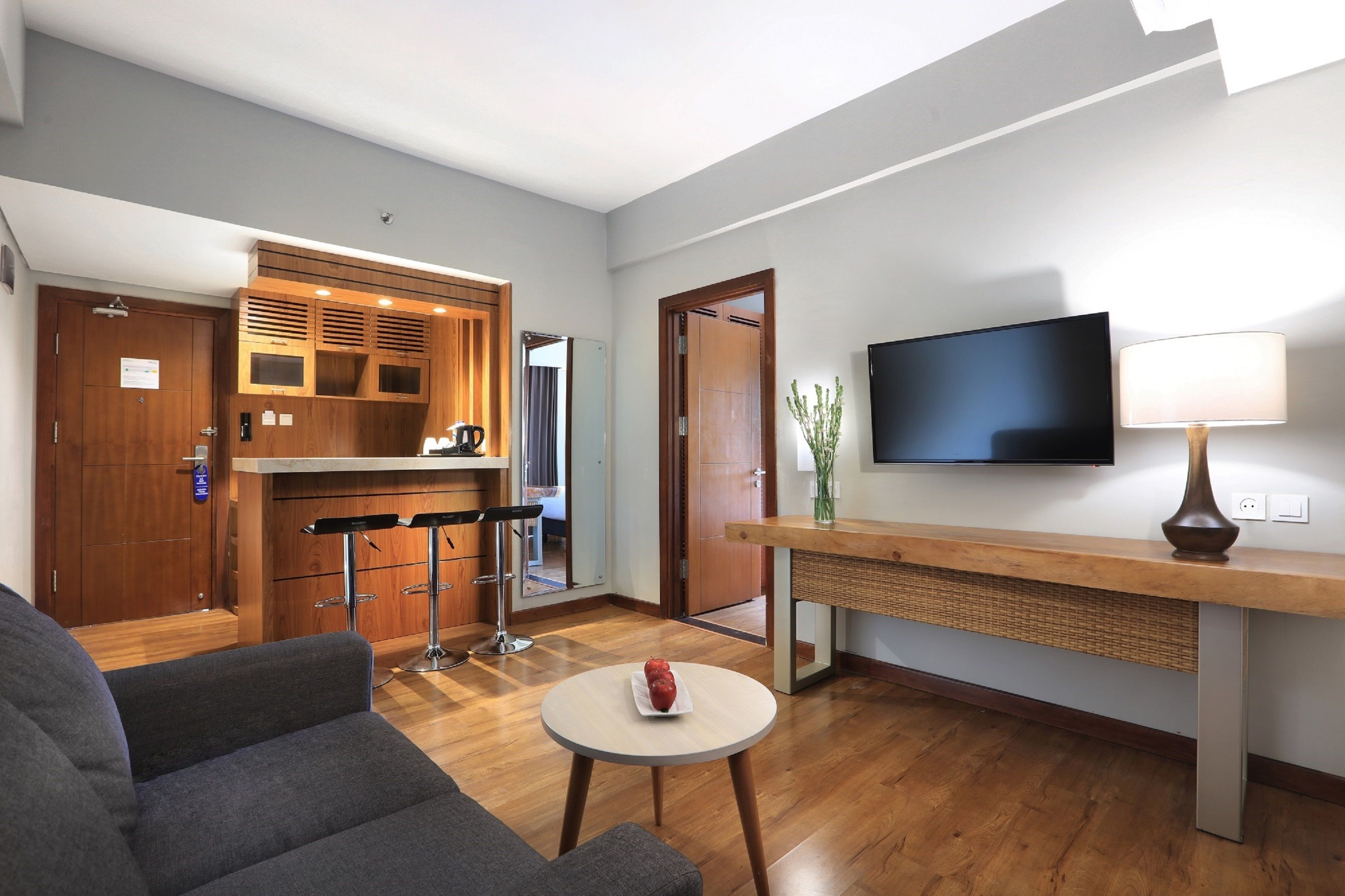 aston suite | living room | lcd tv