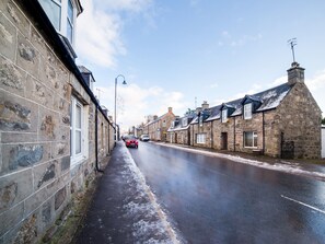 Udsigt fra overnatningsstedet