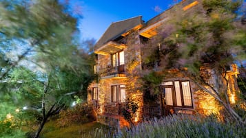 Majoituspaikan julkisivu