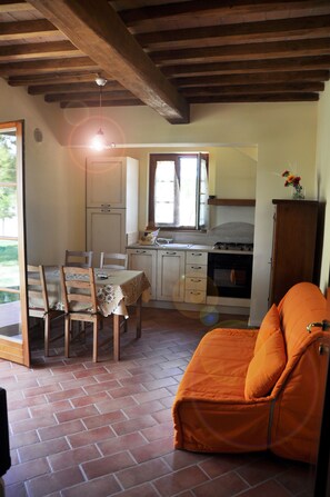 Appartement, 1 slaapkamer, op benedenverdieping | Woonkamer