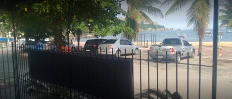 Blick von der Unterkunft